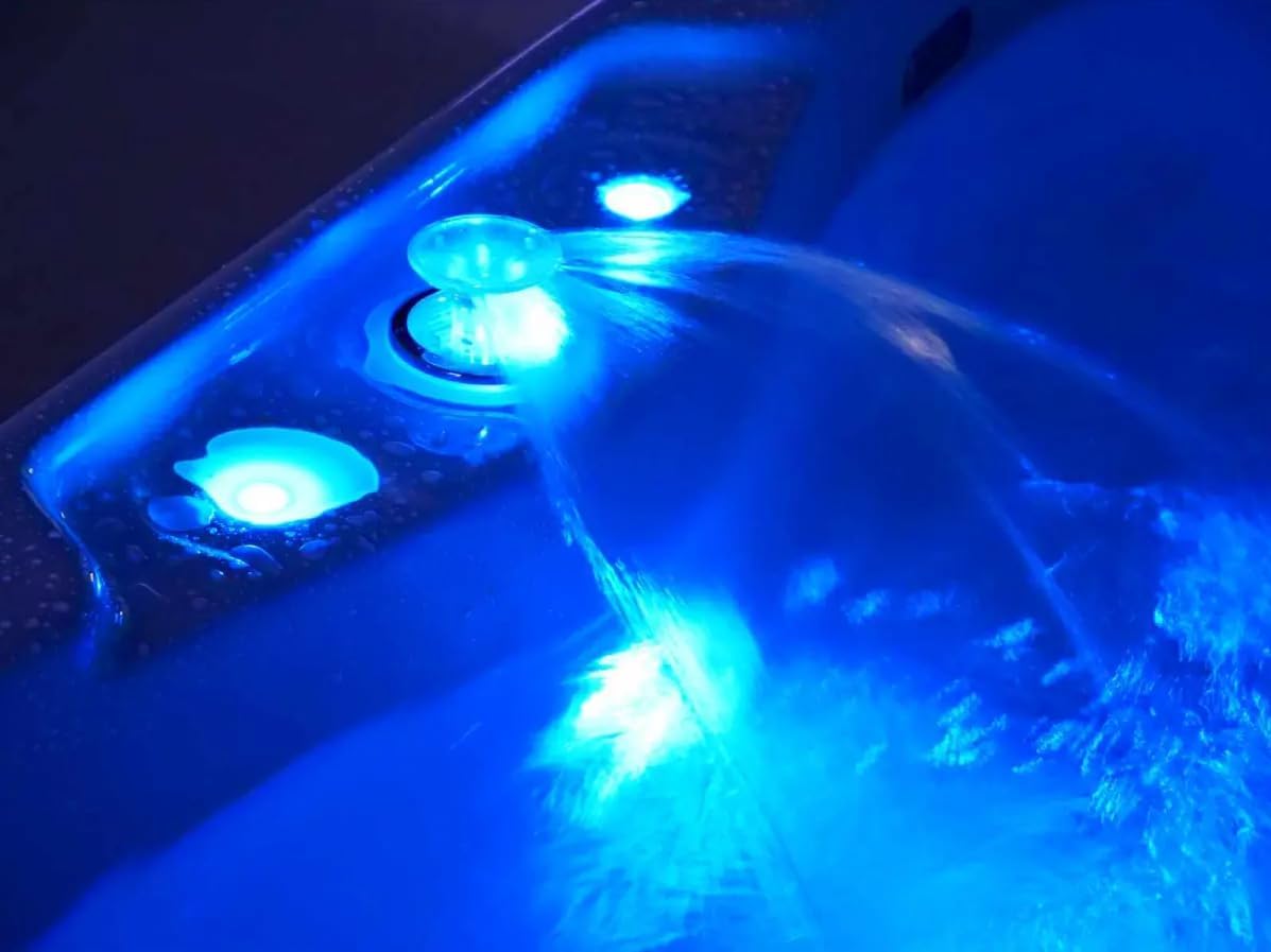 King-Spa Whirlpool Outdoor Aussenwhirlpool HotTub WLAN Pool NEU W195SL 2-3P White
