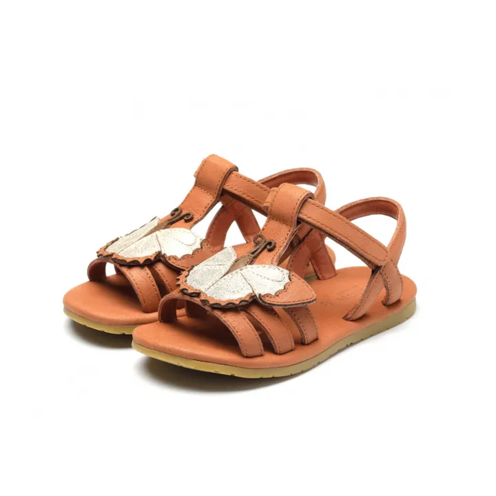 Donsje Sandales Iles Sky Papillon | Camel