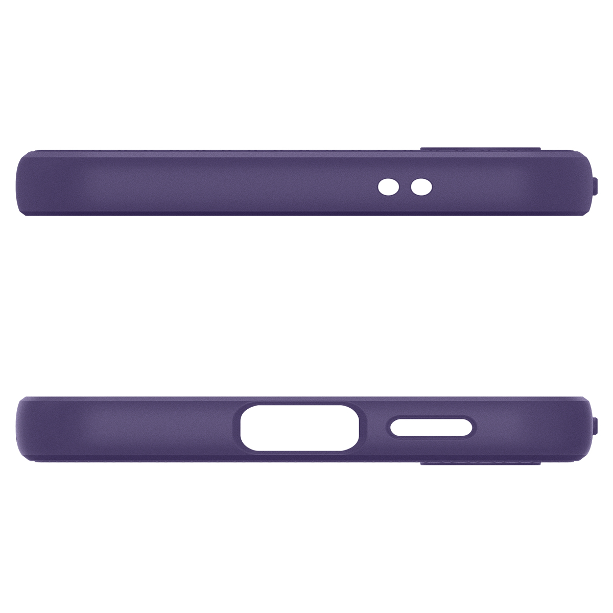 Samsung Galaxy S24 Liquid Air Case Gummi Hülle (ACS07451) - Deep Purple
