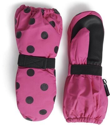 Nordbjørn Stalon Votter, Pink/Black Dots