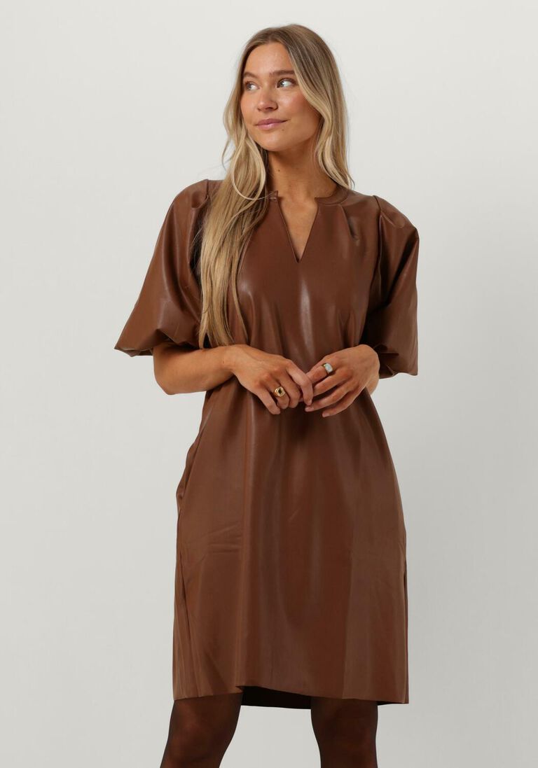 PENN & INK camel penn & ink mini jurk w23n1410