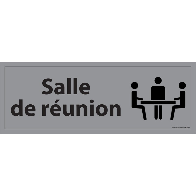 Plaque de porte Salle de réunion