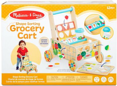 Melissa & Doug Handlevogn Formsorterer