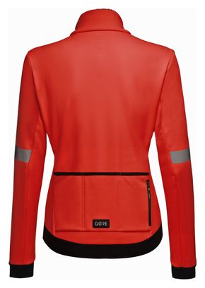 Veste Manches Longues Femme Gore Wear Wear Tempest Rouge