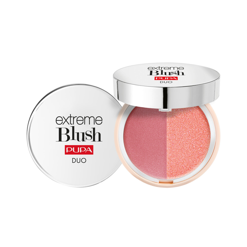 PUPA Milano ExtreMe Blush Duo 110 Radiant Amarant Glow Watermelon4 gr