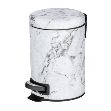 Wenko afvalemmer Onyx mat