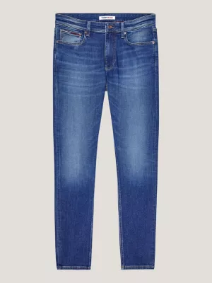 Calça jeans skinny desbotada Simon