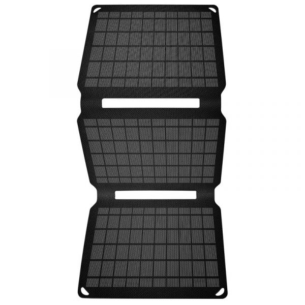 Muvit For Change Carregador Solar Dobrável 15W Preto