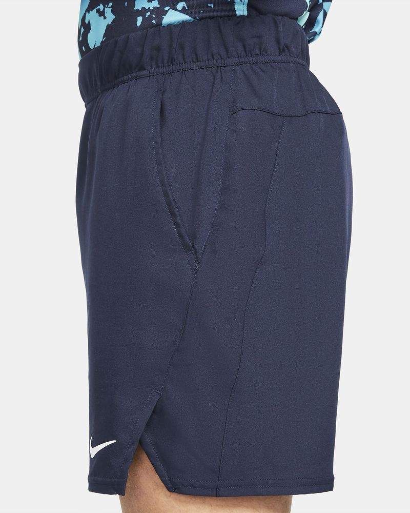 Short de tennis Nike NikeCourt Bleu Marine pour homme