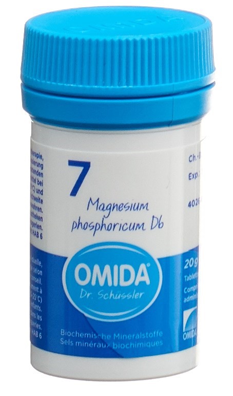 Omida Nr7 Magnesium phosphoricum Tabl 6 D Ds 20 g