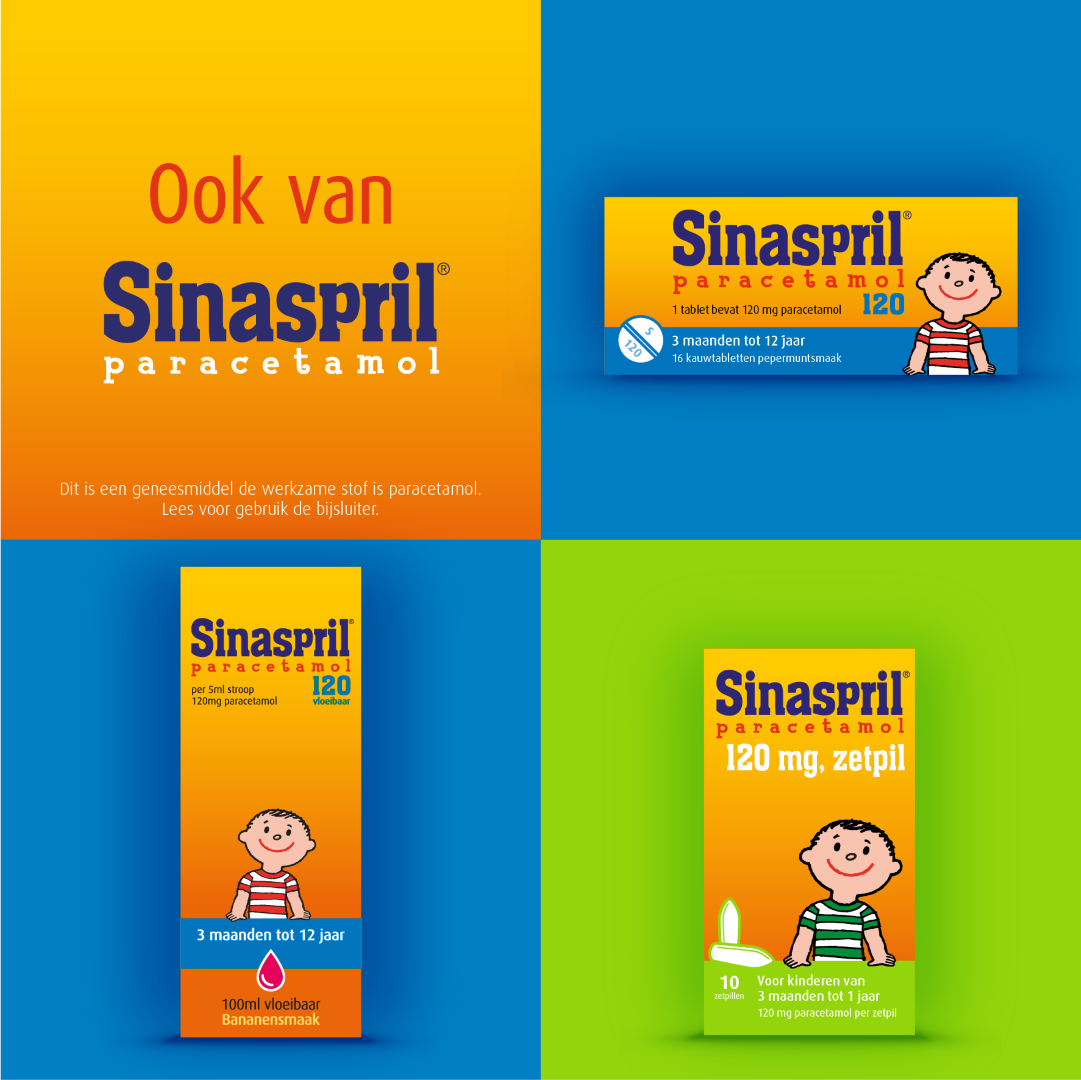 Sinaspril Zetpil 240mg (10 zetpillen)