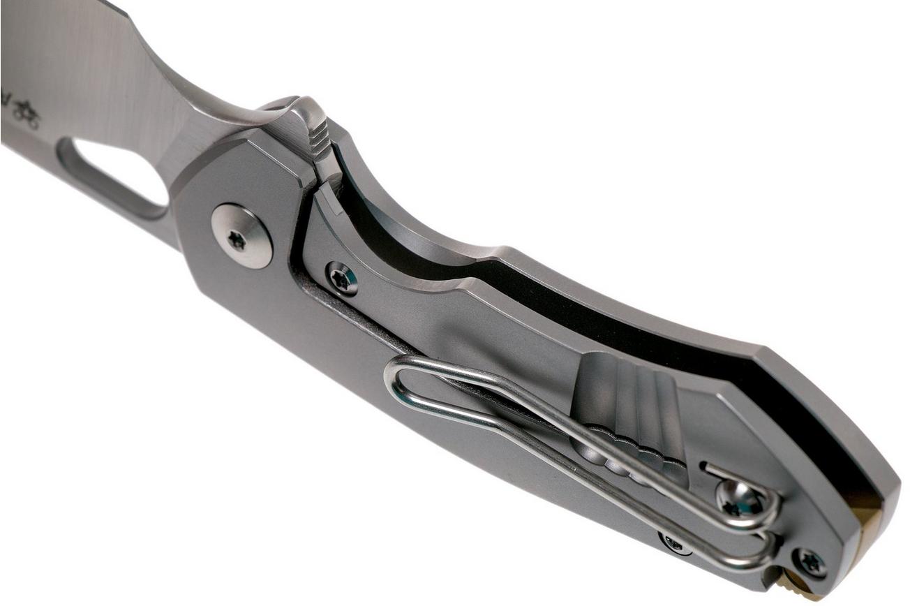 GiantMouse ACE Riv Titanium zakmes, Voxnaes & Anso design