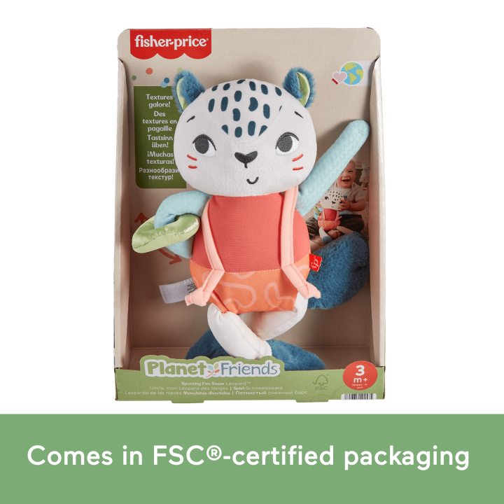 Fisher Price Newborn – Spotting Fun Snow Leopard (HKD64)