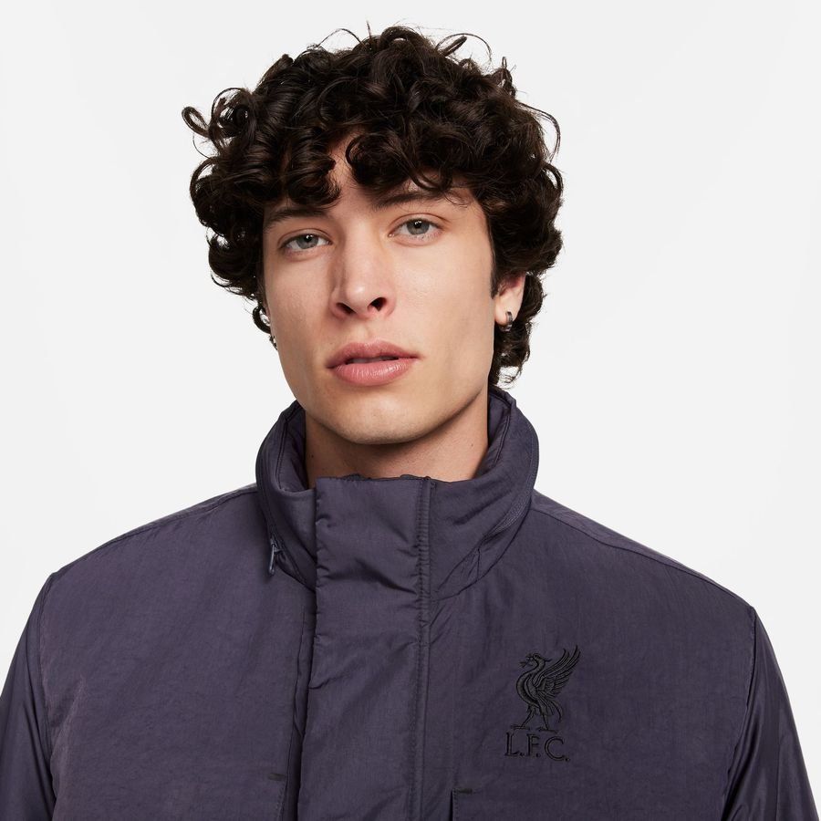 Liverpool Veste NSW synthetic-fill M65 - Violet/Noir