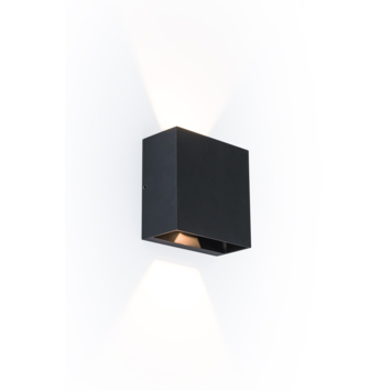 Buitenlamp Gemini 3000K mat zwart