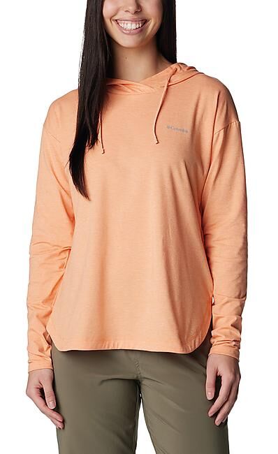 COLUMBIA - T-SHIRT ML UV SUN TRECK EU HOODED PULLOVER W