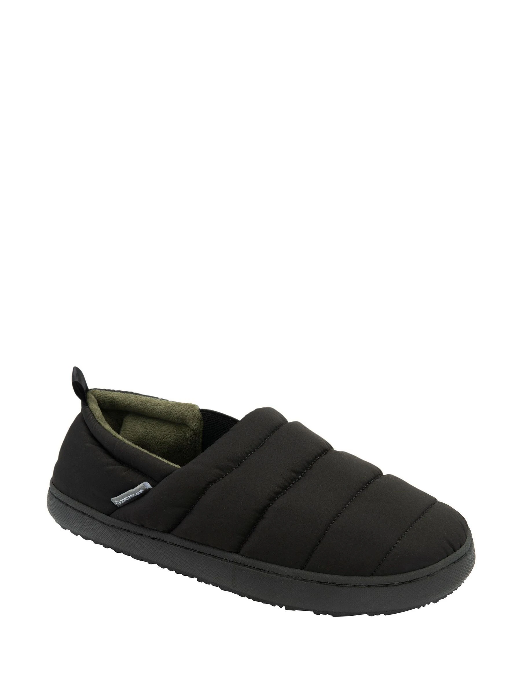Zwart - Dunlop Nylon Full Slippers