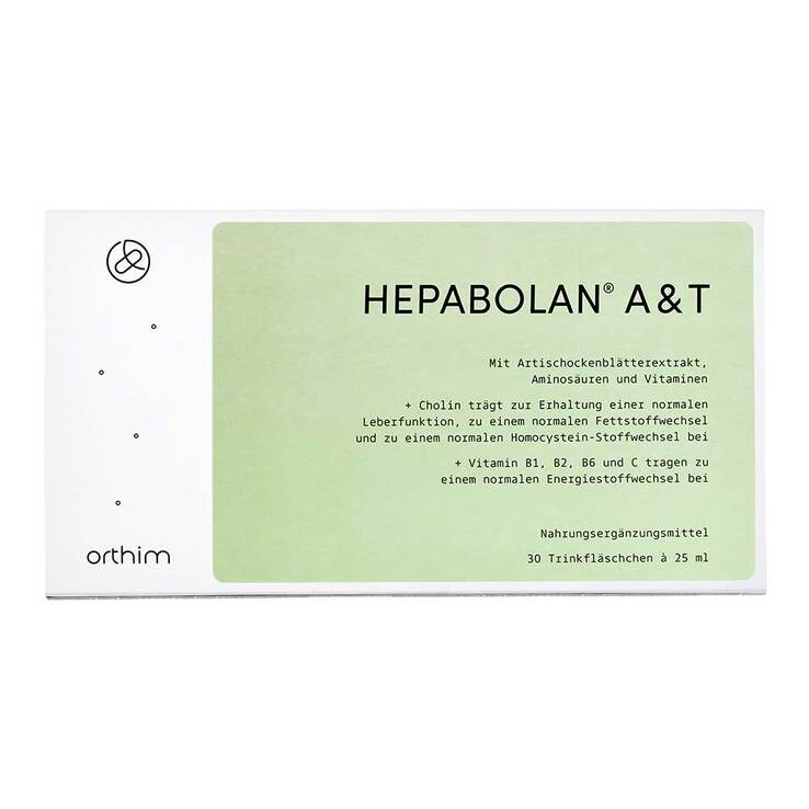Hepabolan A&T Trinkampullen, 30X25 ml