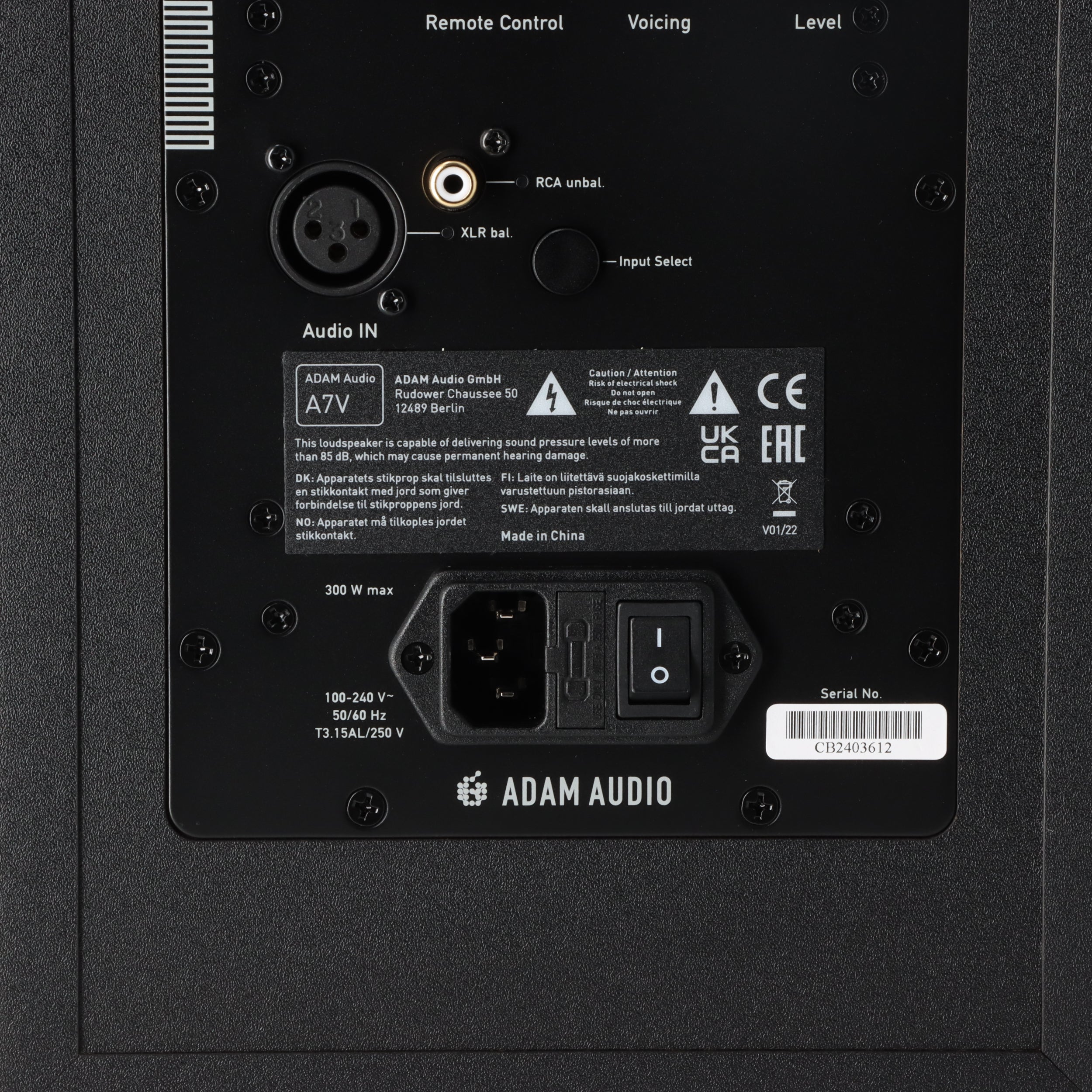 Adam A7V actieve studiomonitor (per stuk)