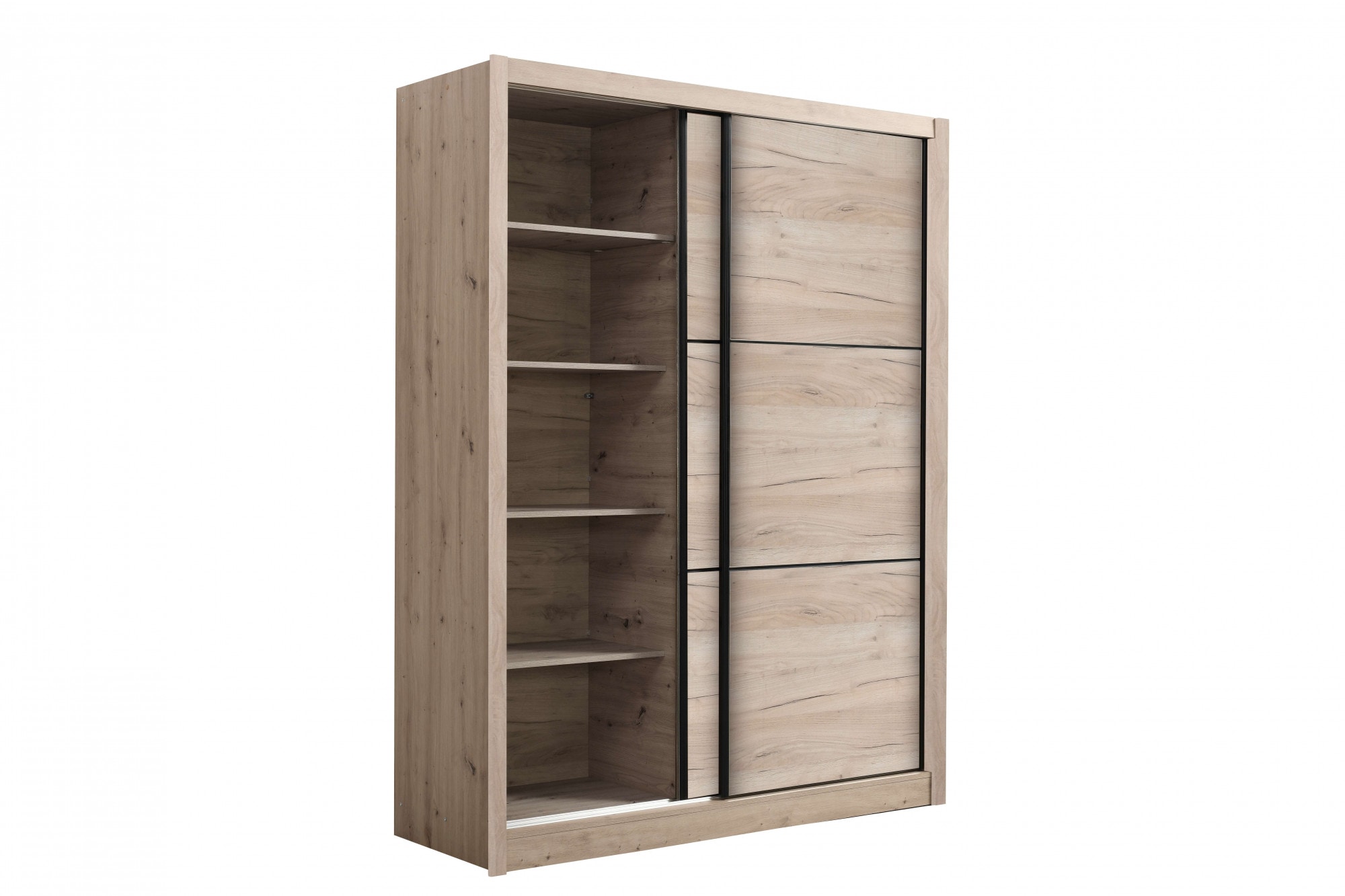 INOSIGN Schwebetürenschrank »Navara Kleiderschrank Wäscheschrank« in 3 Breiten, mit kompletter Innenausstattung, FSC®-zertifiziert