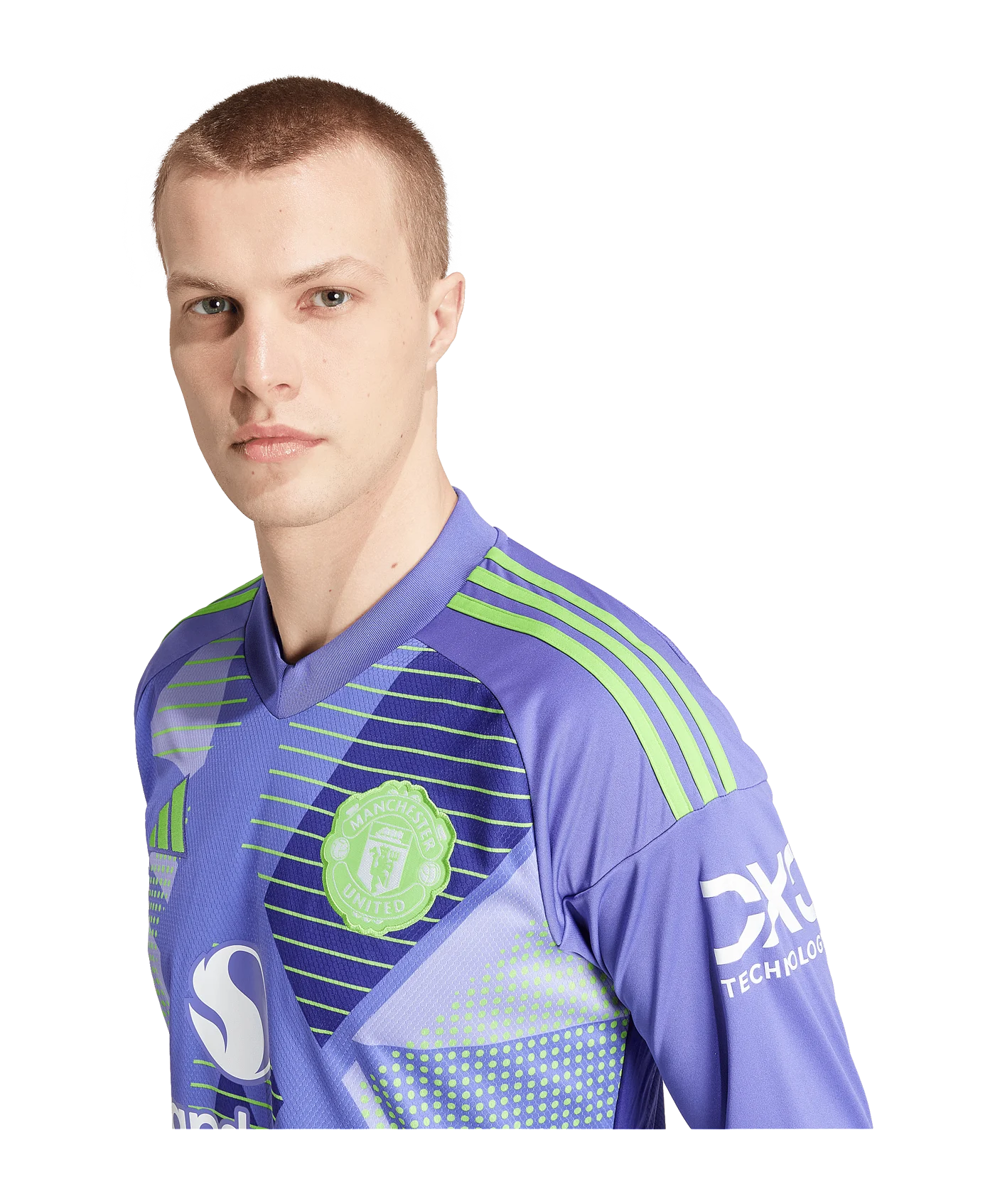 adidas Manchester United Langarm Torwarttrikot 2024/2025 Lila