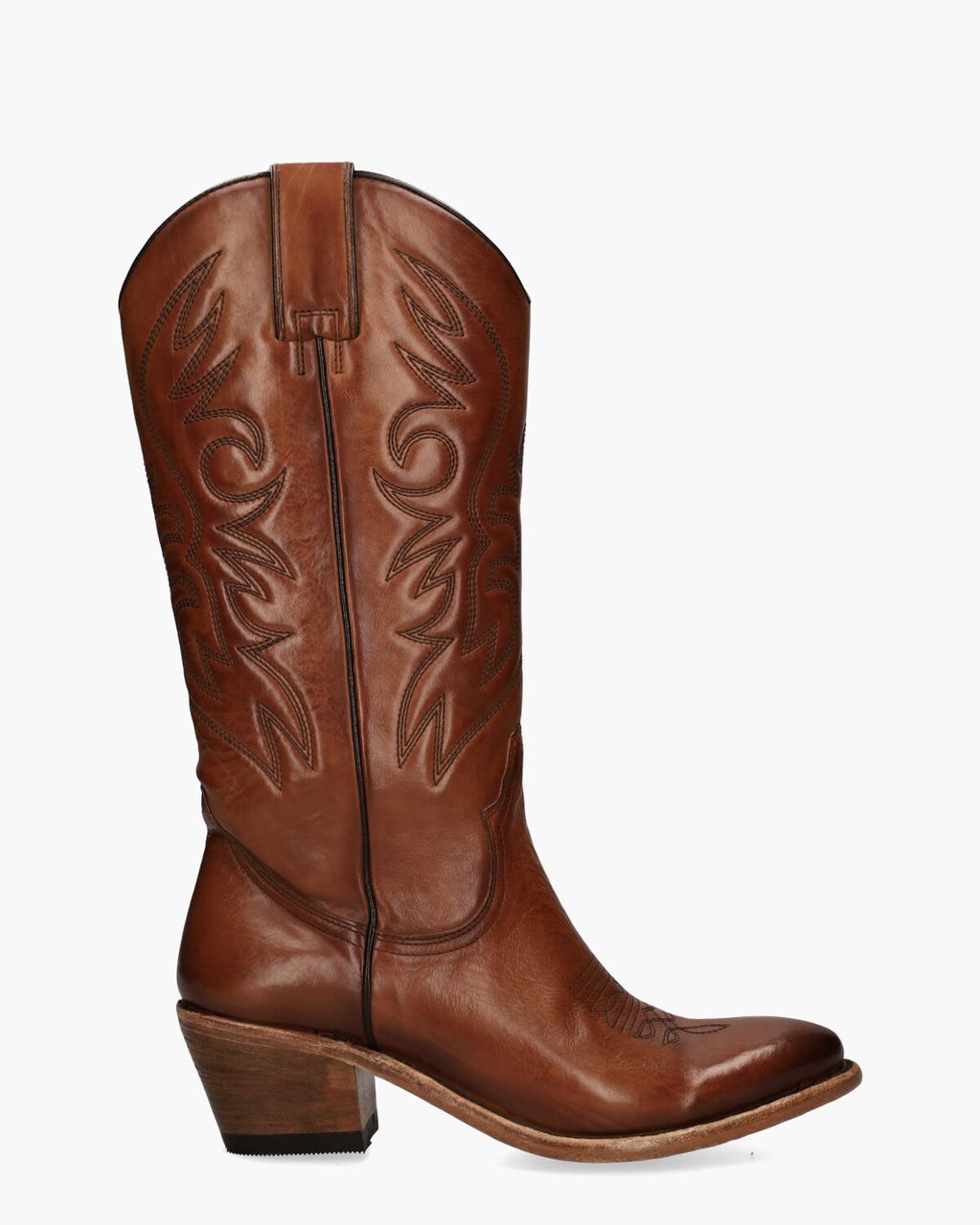 Perlita Peaches Helden Cognac Damesboots