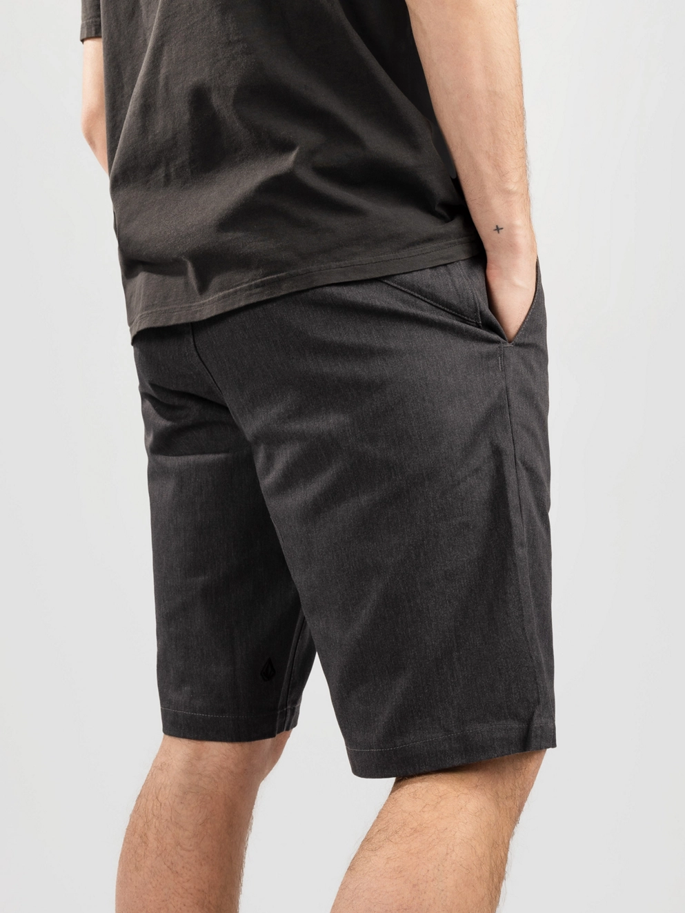 Volcom Frckn Mdn Strch 21 Shorts charcoal heather