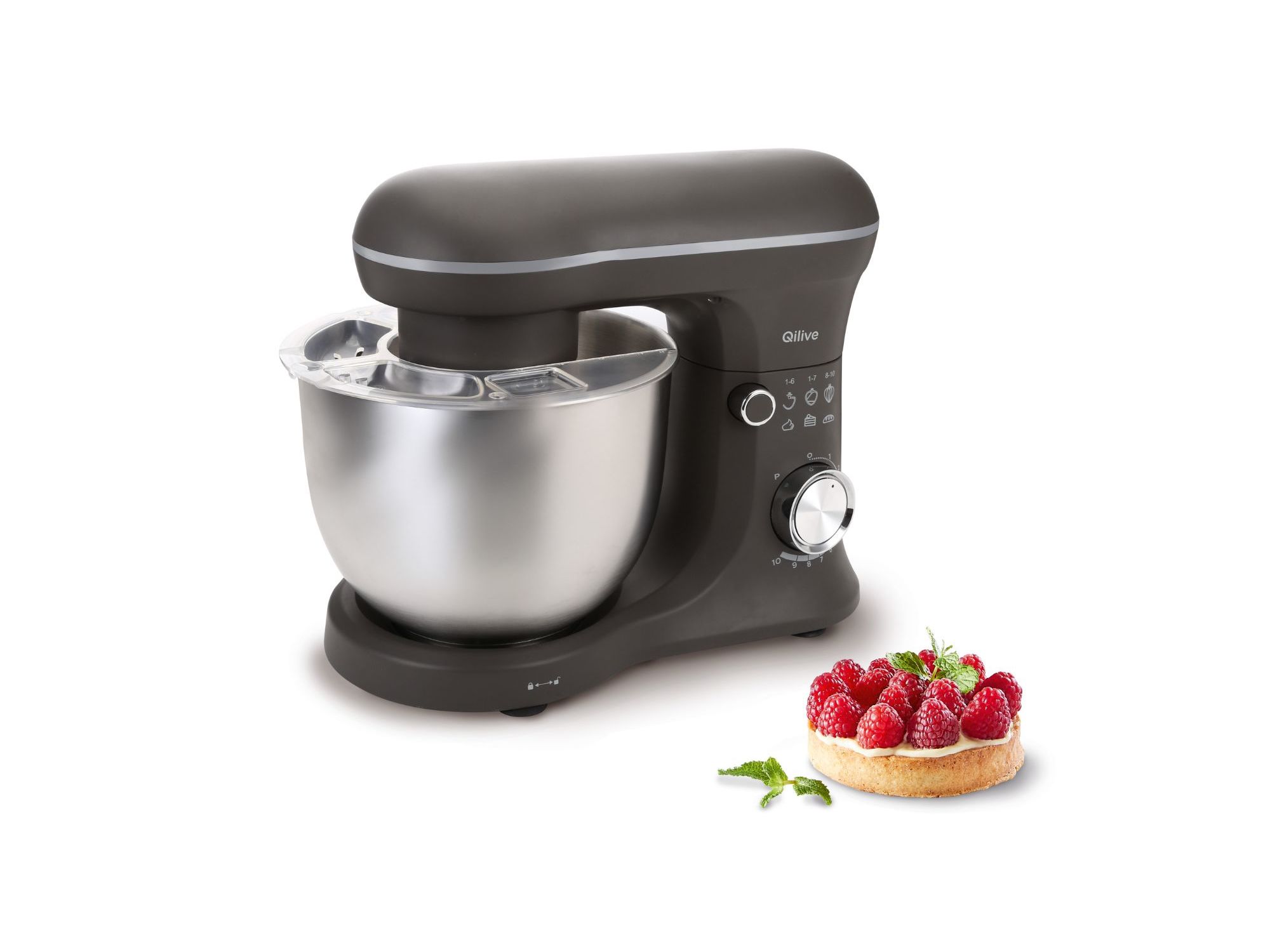 BATEDEIRA COM TAÇA QILIVE Q.5623 CINZA 1500W
