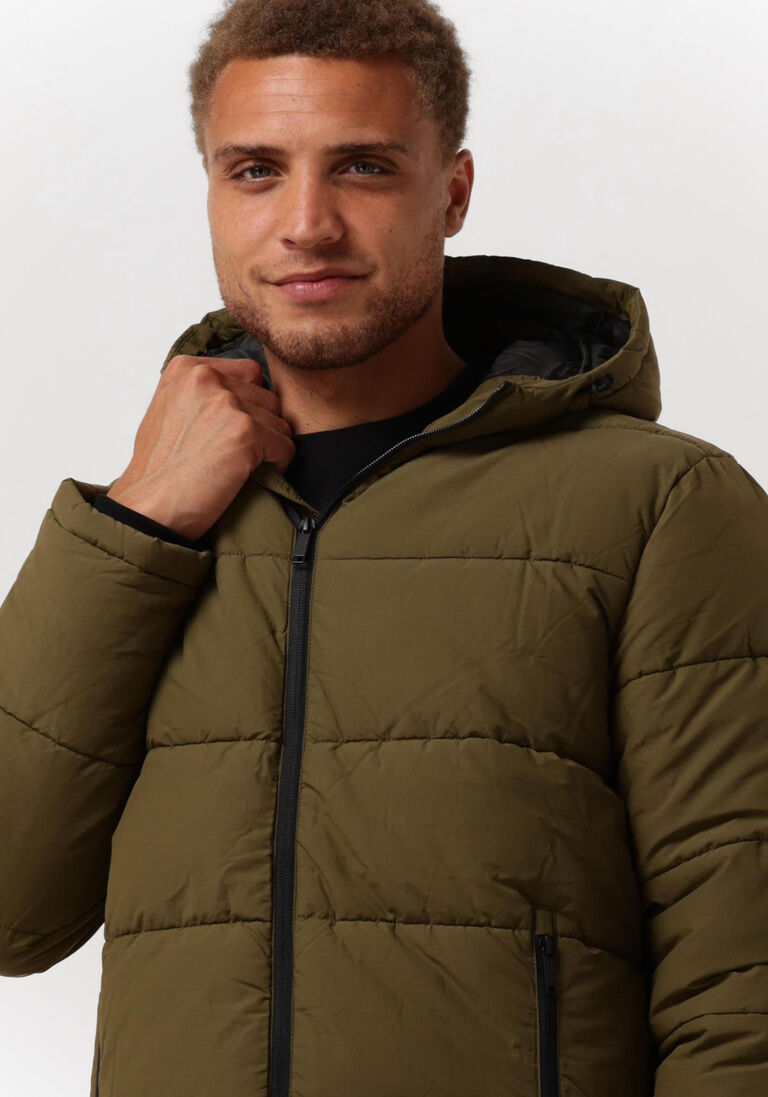 SELECTED HOMME olijf selected homme gewatteerde jas harry puffer jkt w