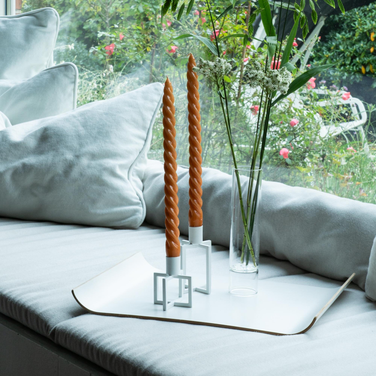 HANA Oneflame kandelaar 11 zwart