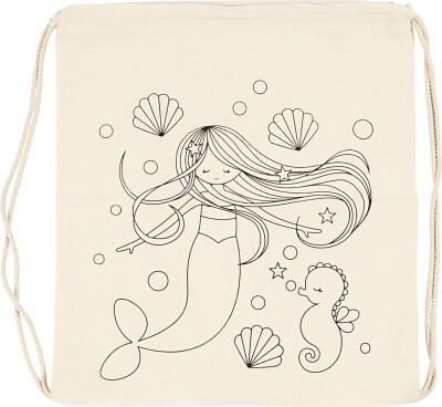 Gymnastikpose - Havfrue - Str. 37X41 CM - 110 G - Lys Natur - 1 Stk
