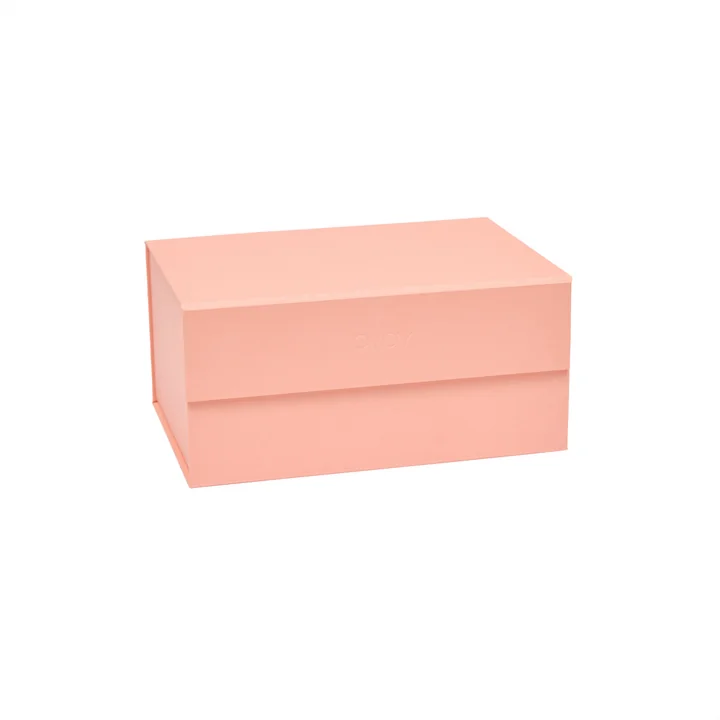 OYOY - Hako Aufbewahrungsbox, 24 x 17 cm, coral
