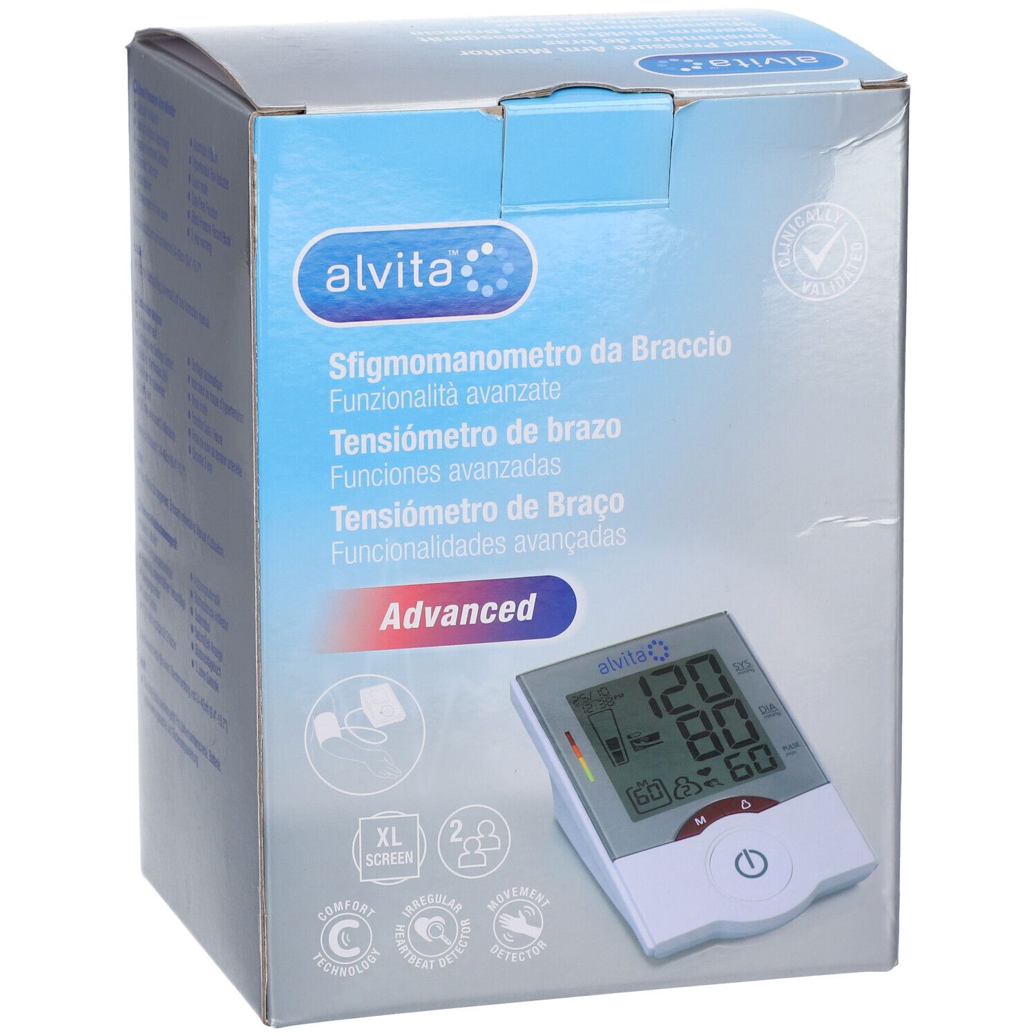 alvita® Oberarm-Blutdruckmessgerät