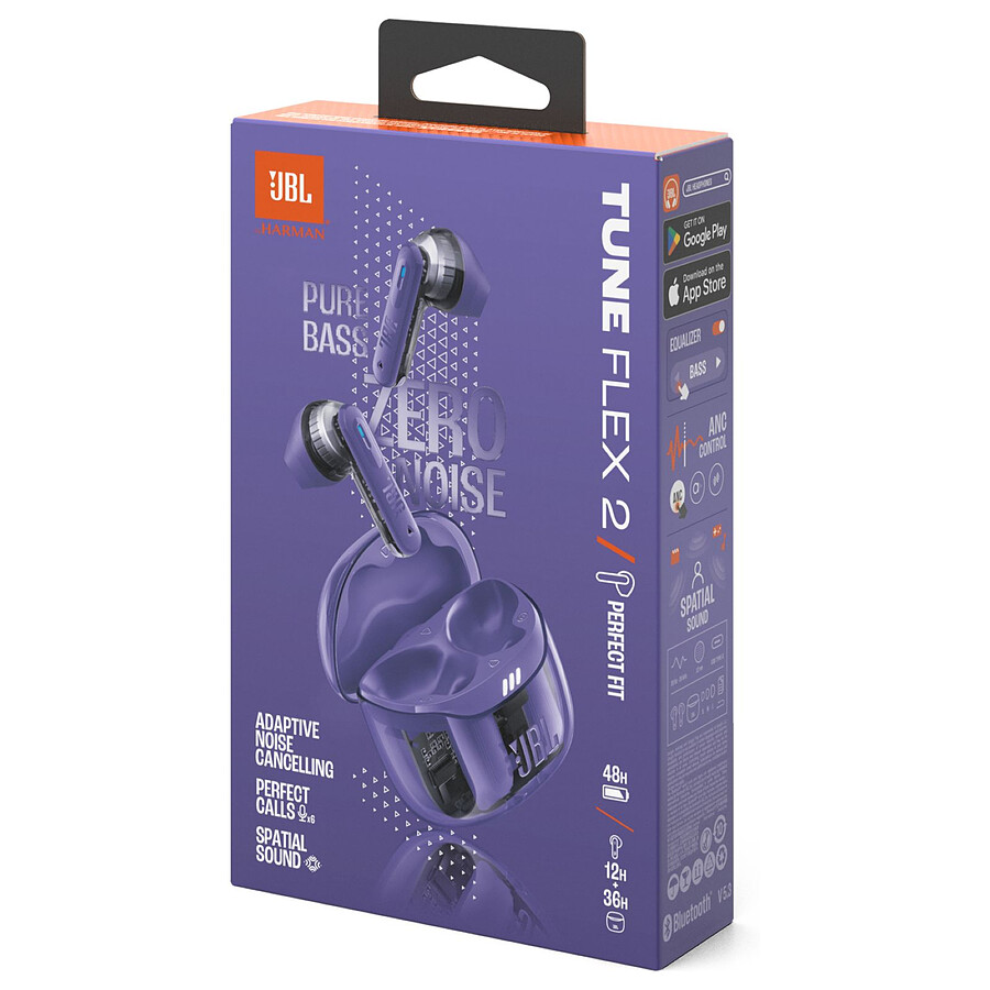 JBL Tune Flex 2 Ghost Edition Mauve