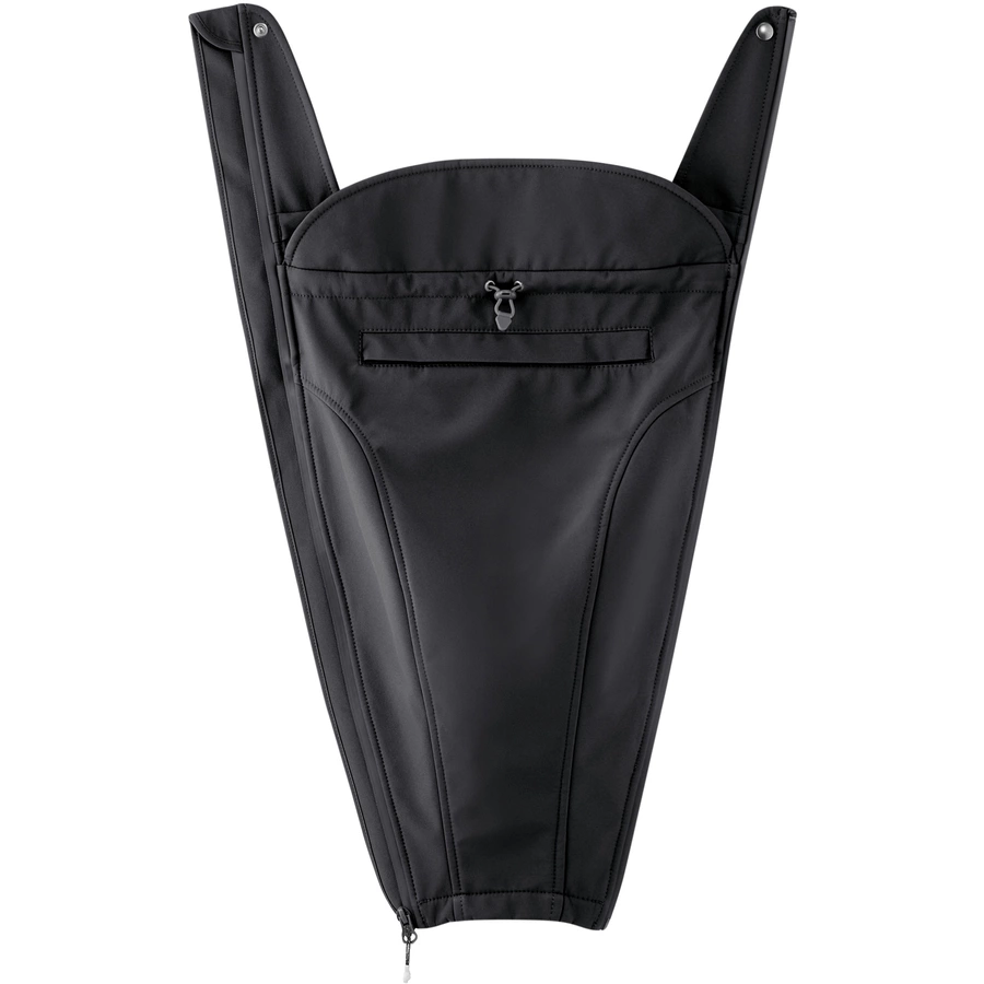 mamalila Softshell-Tragejacke für Männer Allrounder schwarz