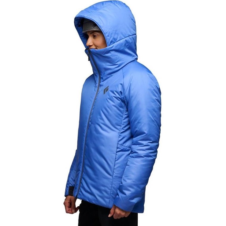 Black Diamond W Belay Parka Clean Blue