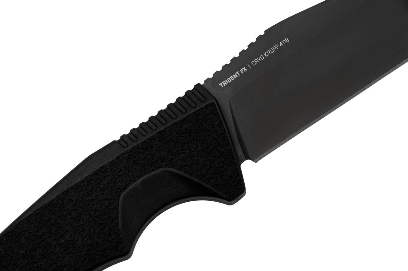 SOG Trident FX 17-12-01-57 Blackout, Straight Edge, vaststaand mes