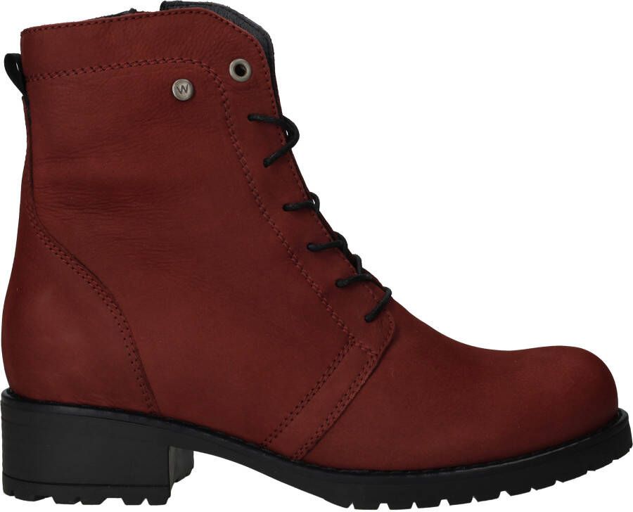 Wolky Laarzen Quinta FF 0247510 530 Dames Veterschoenen Rood