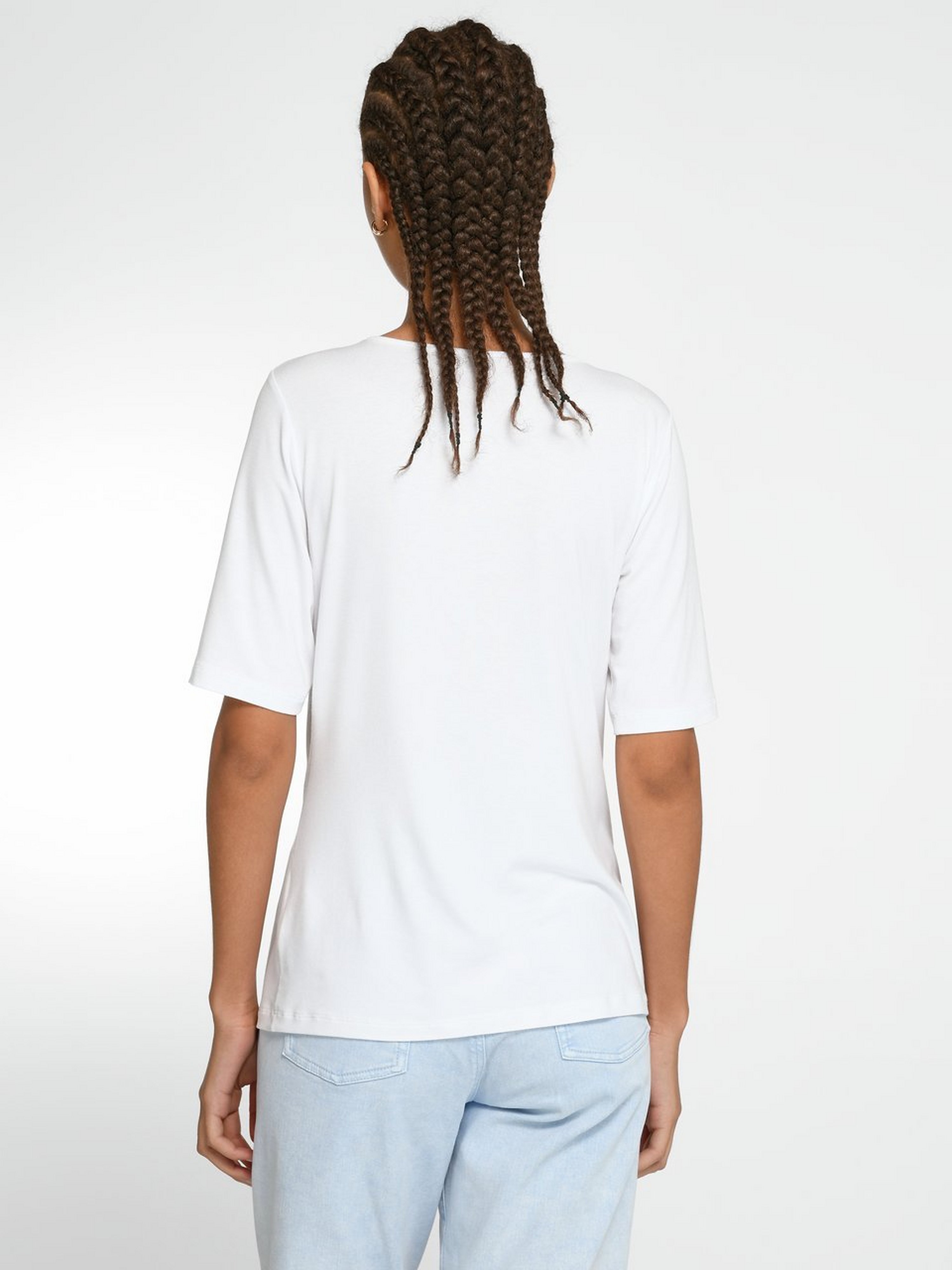 Rundhals-Shirt