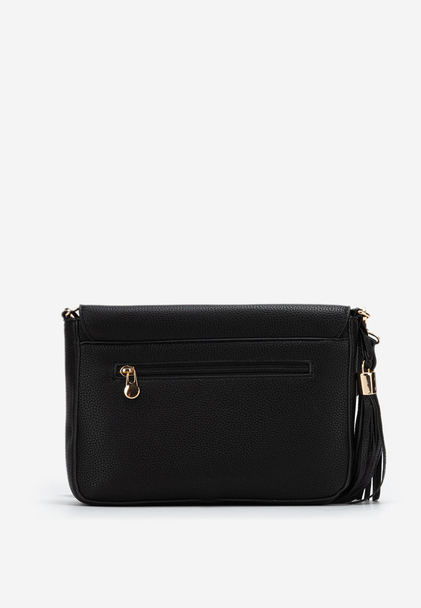 Sac bandoulière femme noire Triumpha Winter