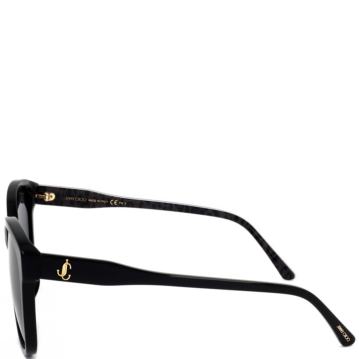 Jimmy Choo - Lunettes de soleil - Catégorie 3 - Gris foncé