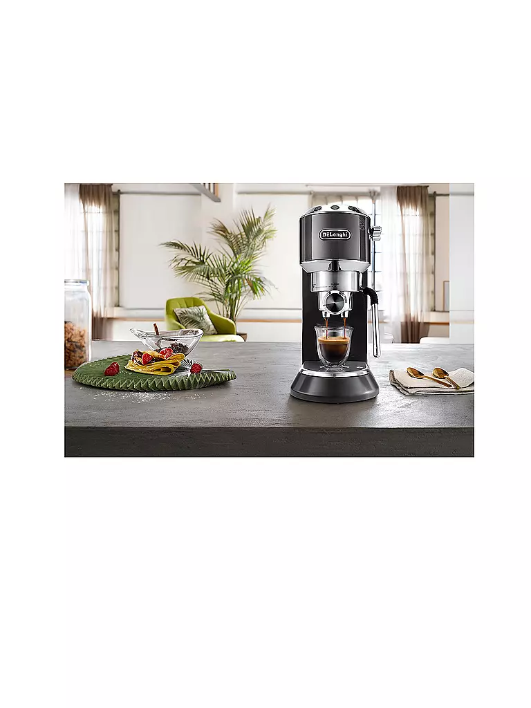 DELONGHI Kaffeemaschine EC885GY Dedica Arte Grau grau