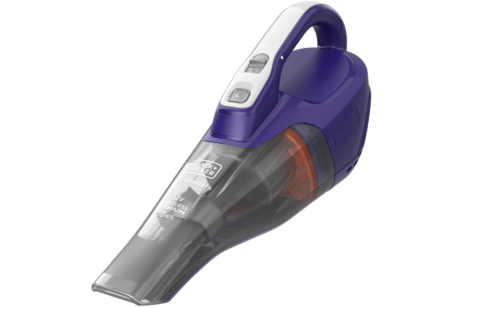 Akku-Handsauger Dustbuster Pet Titanium/ViolettAkku-Handstaubsauger