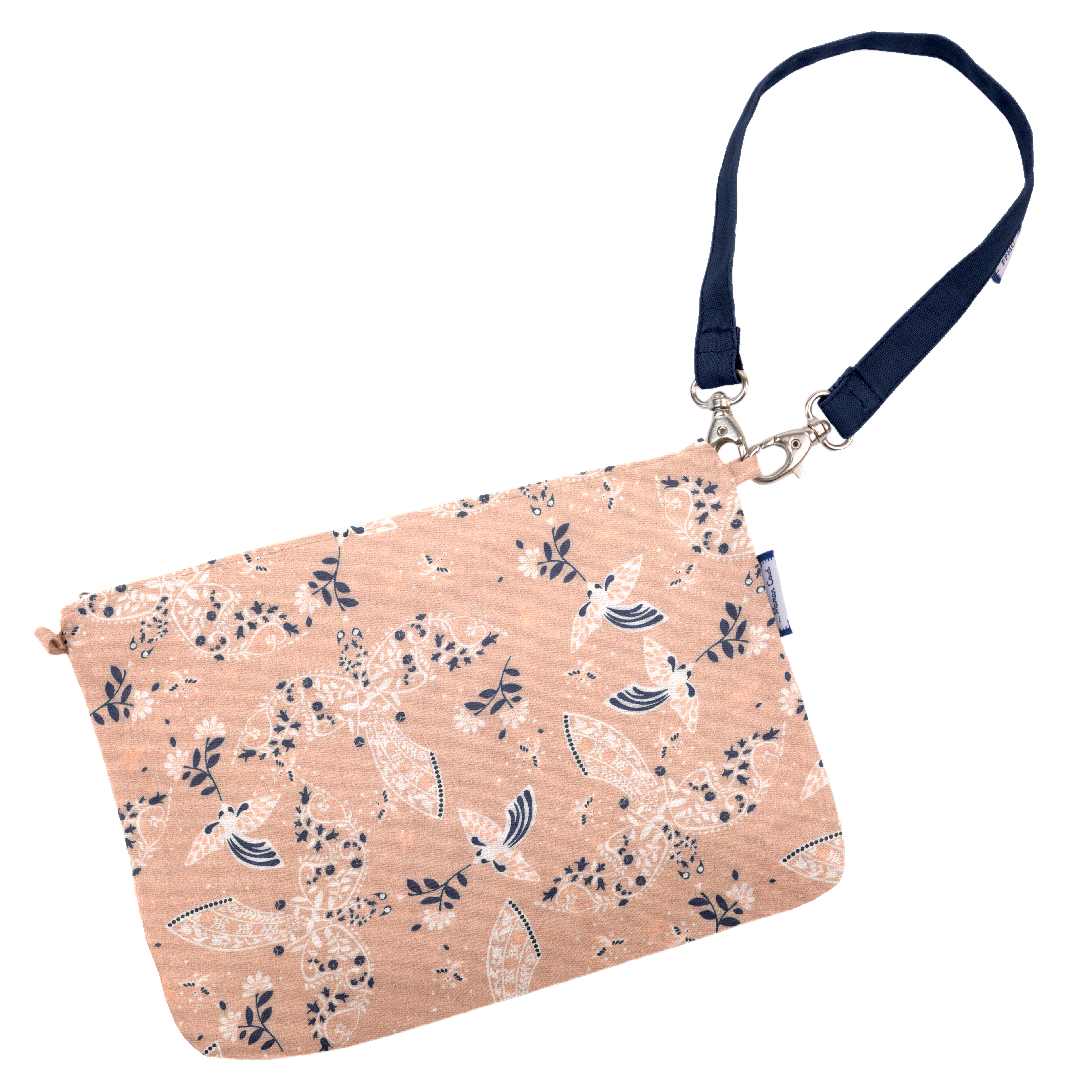 Pochette Tissu Oiseau Bandana