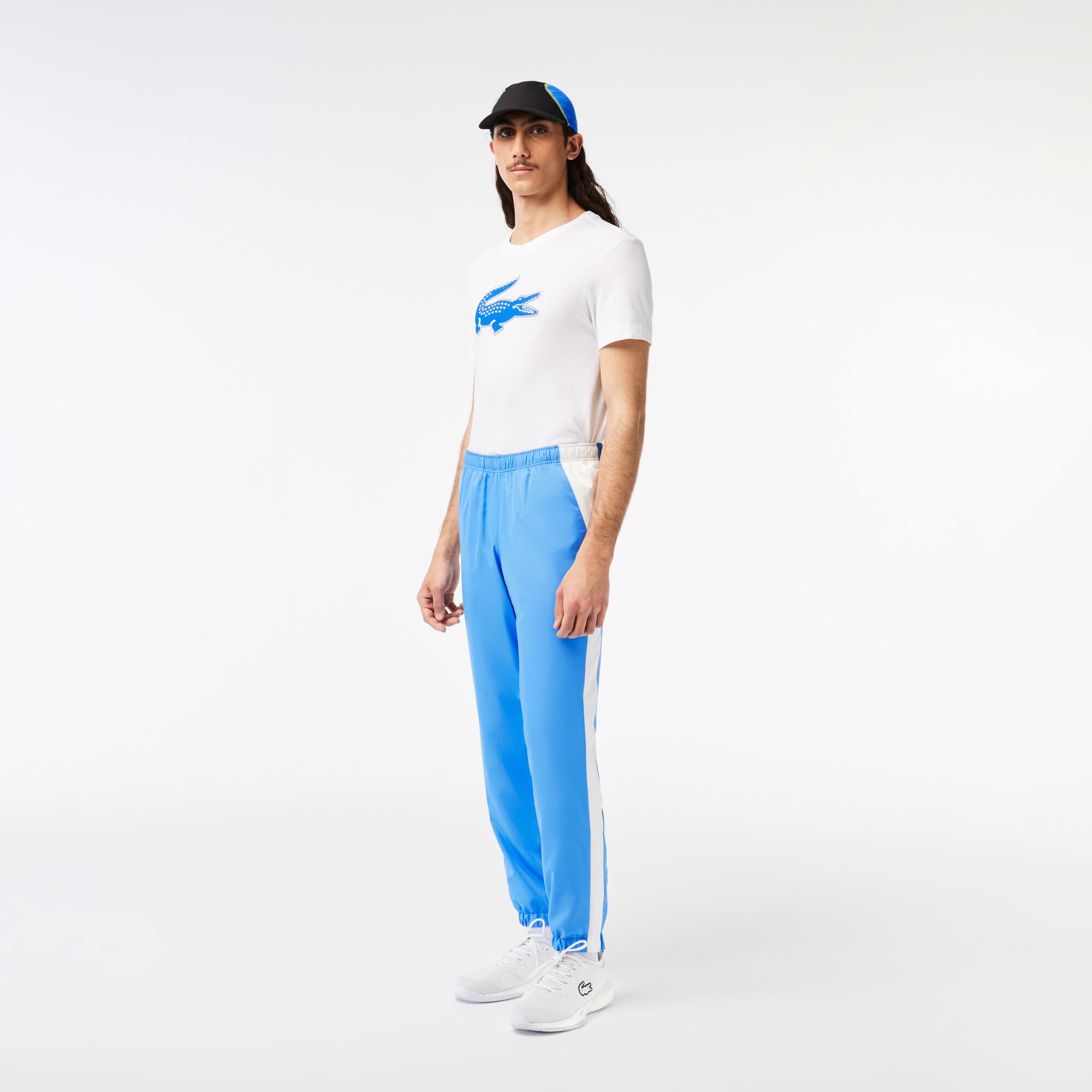 Pantalon de survêtement homme Lacoste Tennis color-block Pantalons de survêtement - Bleu - Lacoste - Homme