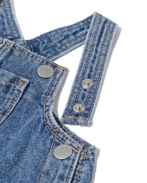 robe en jean pour bébé  denim foncé