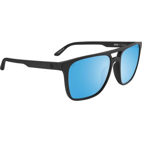 Lunette de soleil lifestyle SPY CZAR MATTE BLACK HAPPY BOOST POLAR ICE MIRROR