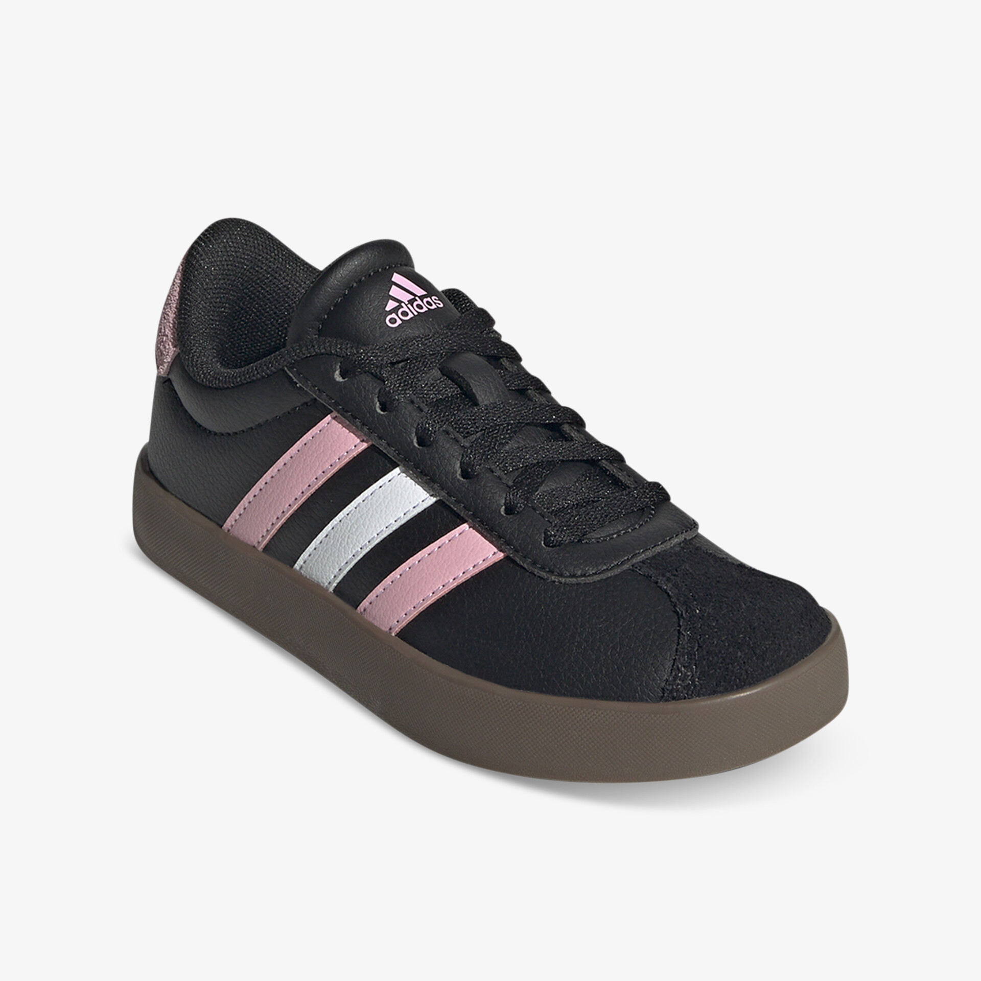 adidas VL Court 3.0 Kinder Sneaker Low schwarz