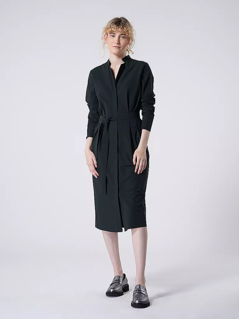 JAPAN TKY Midikleid IKUNO dunkelgrün