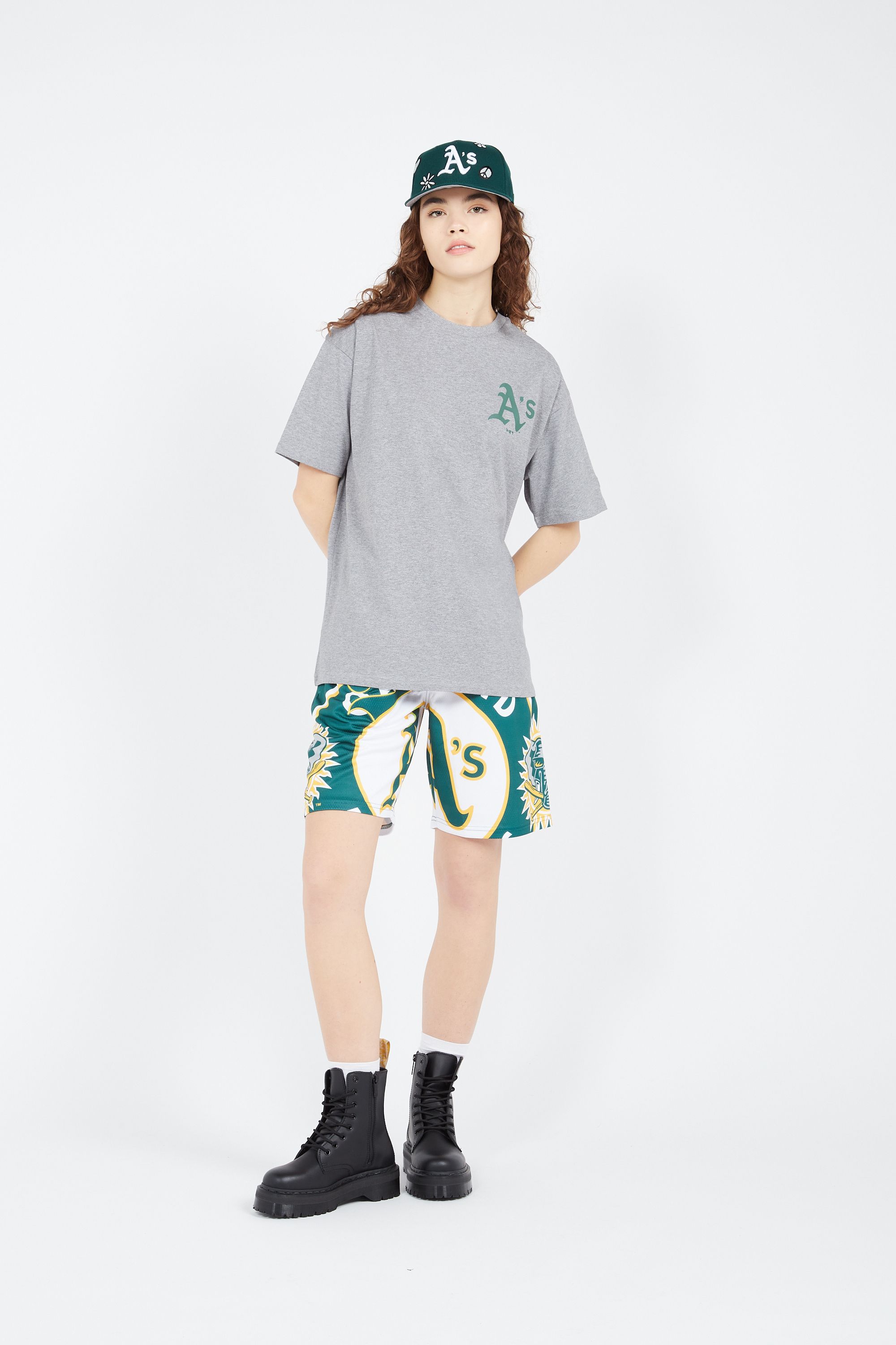 NEW ERA Short MLB LARGE LOGO SH Vert